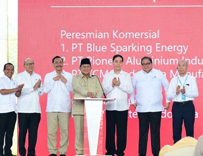 Prabowo Luncurkan 11 Proyek Hilirisasi dengan Total Investasi Senilai Rp180 Triliun di Maluku Utara