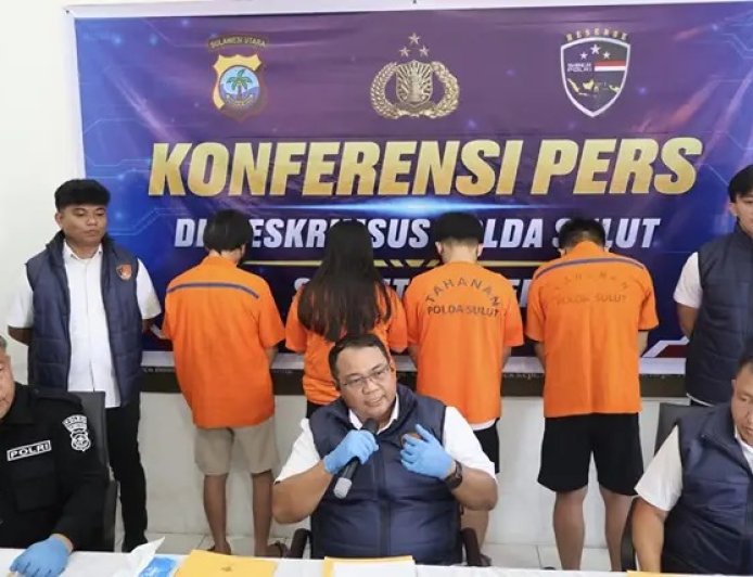 Polisi Bongkar Komplotan Love Scamming di Sulut, Raup Rp 1 Miliar