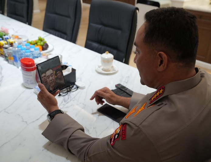 Kapolri Suyudi Beri Dukungan kepada Iptu Agus yang Alami ISPA saat Bertugas Padamkan Karhutla