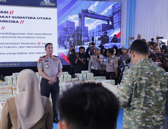 Ungkap Penyelundupan 1,16 Ton Ketamin di Sumut, Kapolri : Berpotensi Selamatkan 5,8 Juta Jiwa