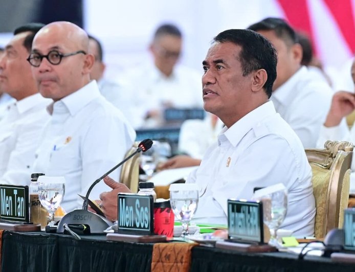 Di SKP, Mentan Amran Sebut Stok Beras Cetak Rekor Tertinggi Sepanjang Sejarah