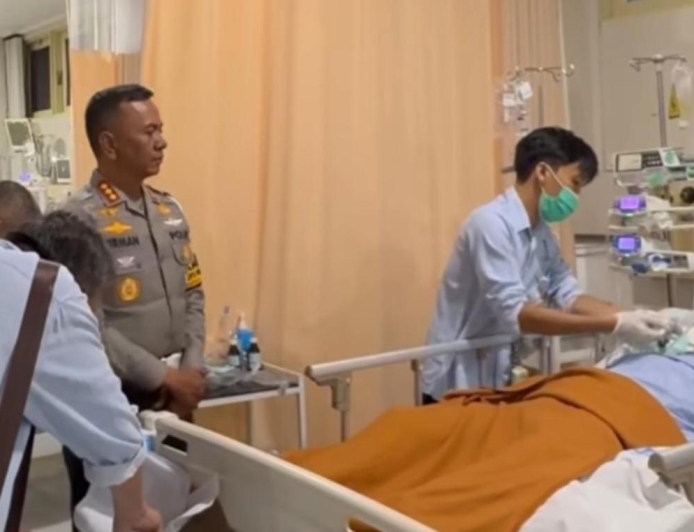 Kapolri Jamin Pengobatan Pengemudi Ojol Korban Kecelakaan BYD hingga Sembuh