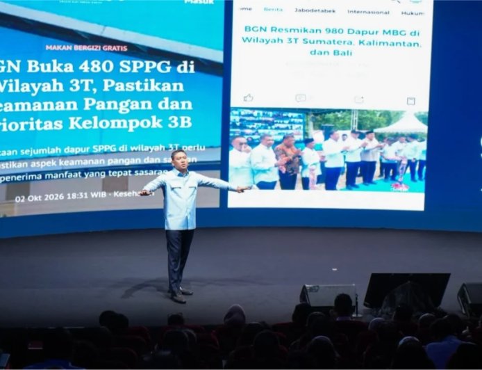 BGN Catat Efisiensi dan Pengembalian Anggaran hingga Rp44 Triliun