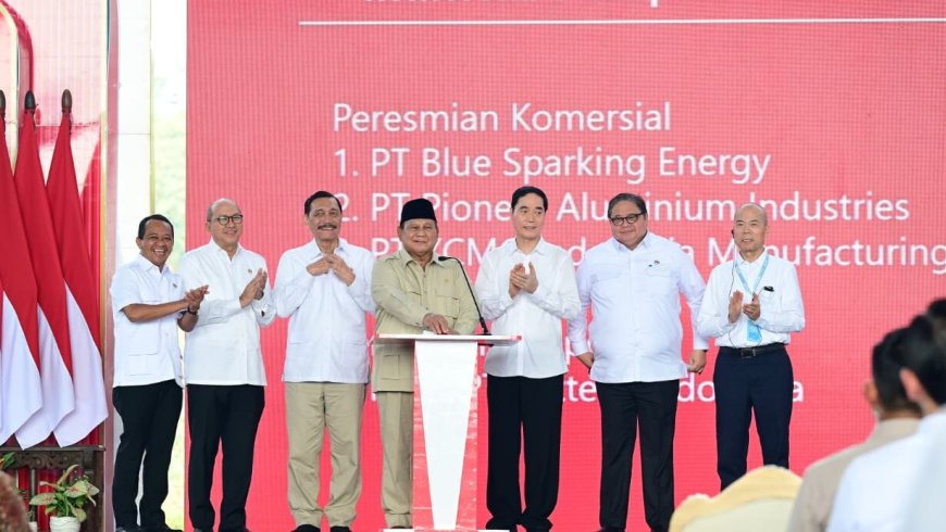 Prabowo Luncurkan 11 Proyek Hilirisasi dengan Total Investasi Senilai Rp180 Triliun di Maluku Utara