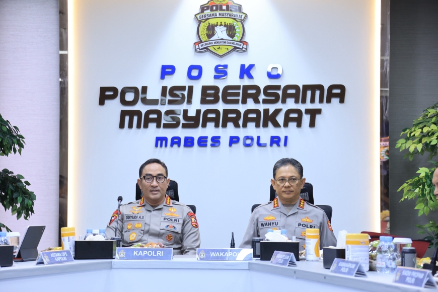 Polri Resmikan Logo dan Posko Polisi Bersama Masyarakat, Perkuat Arah Pelayanan Publik