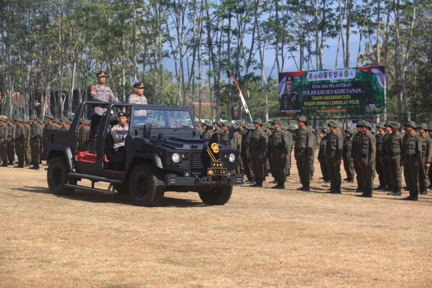 Tindak Lanjuti Arahan Presiden, Polri Siapkan 70 Ribu Polisi Khusus Kehutanan