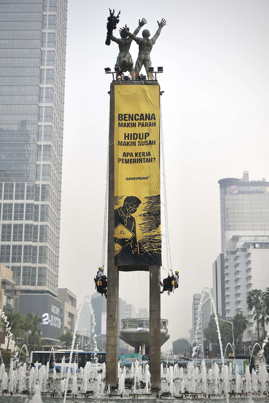Hidup Rakyat Makin Sesak, Greenpeace Indonesia Desak Pemerintah untuk Serius Tangani Krisis Iklim