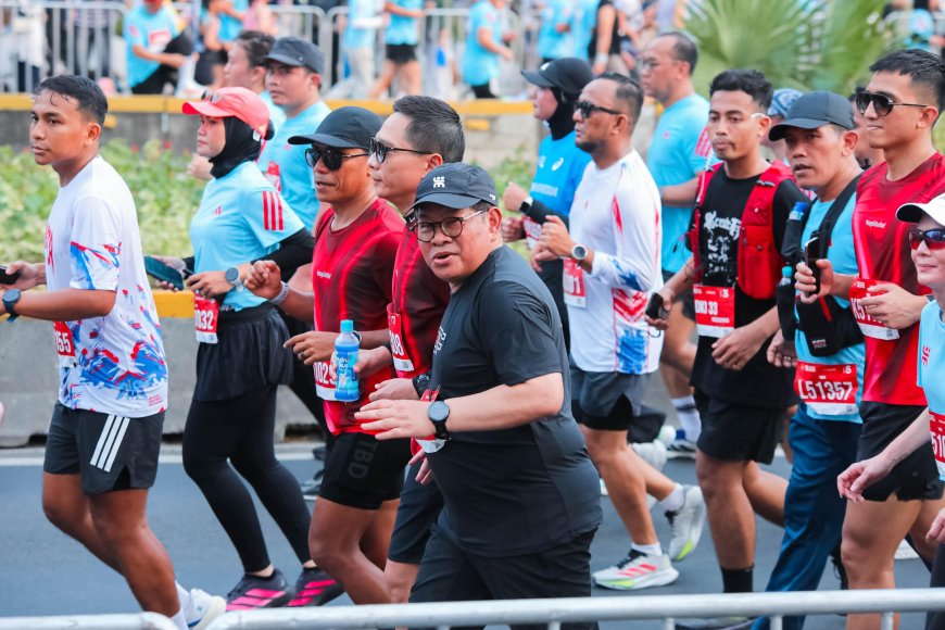 Ikut Jakarta Running Festival 2026, Gubernur Pramono: Reputasi DKI di Kancah Global Terus Menguat