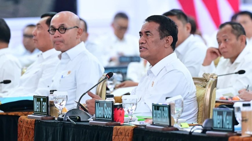 Di SKP, Mentan Amran Sebut Stok Beras Cetak Rekor Tertinggi Sepanjang Sejarah
