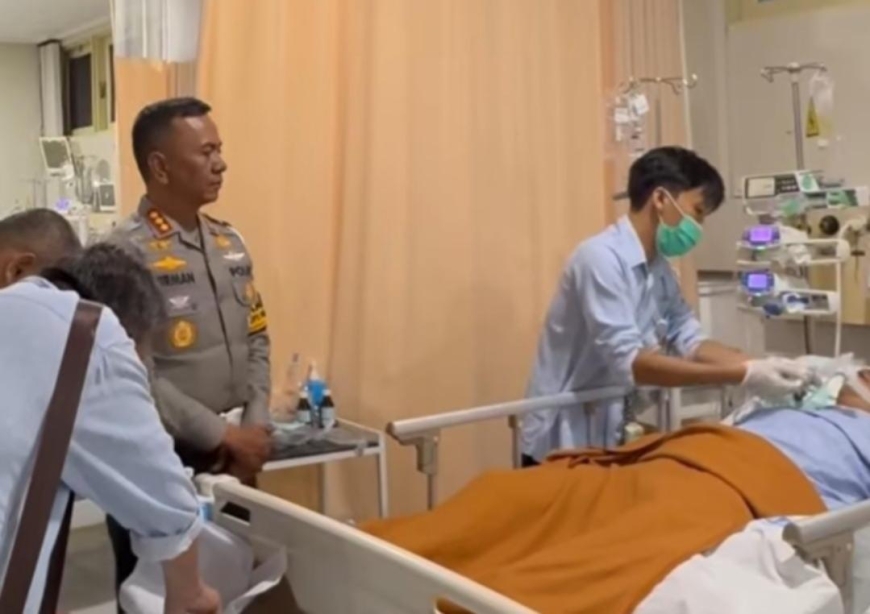Kapolri Jamin Pengobatan Pengemudi Ojol Korban Kecelakaan BYD hingga Sembuh
