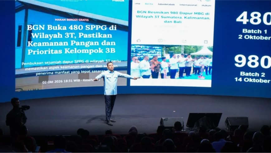 BGN Catat Efisiensi dan Pengembalian Anggaran hingga Rp44 Triliun